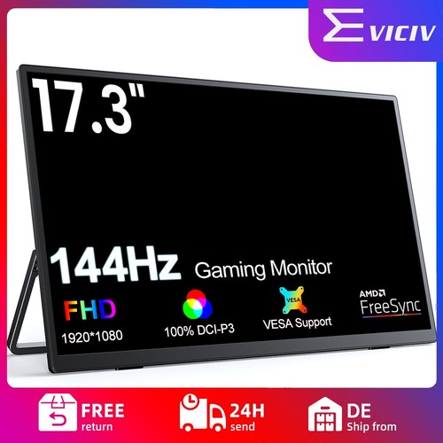 144hz portable monitor 3 - portable, 17,3