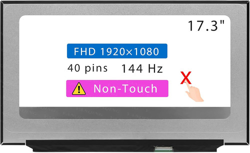 B173han04 hw2a lcd - b173han04.9, display